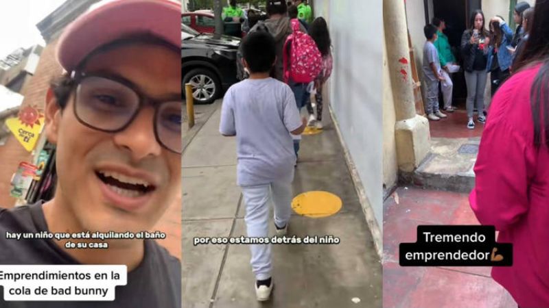 Niño emprendedor