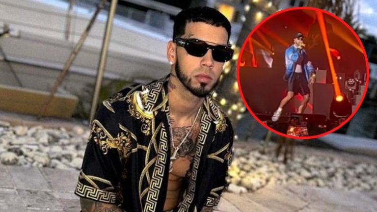 accidente en concierto Anuel AA