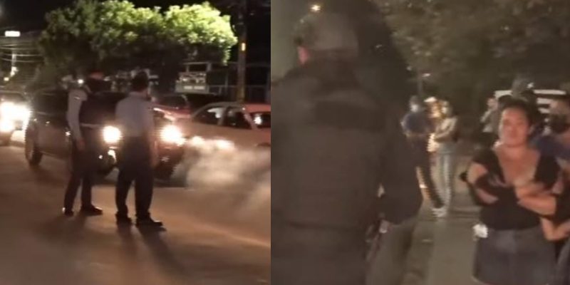 Policía lleg+o al lugar