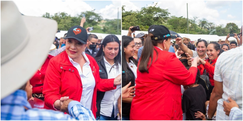 Xiomara, Castro, Copán, Programa de red solidaria, Xiomara Castro,