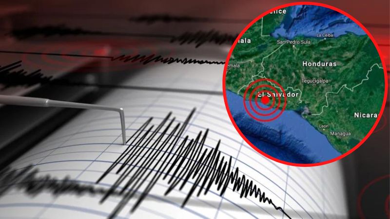 Temblor en El Salvador