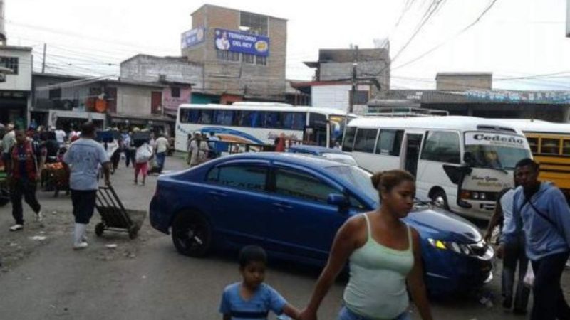 Extorsión paralizando transporte