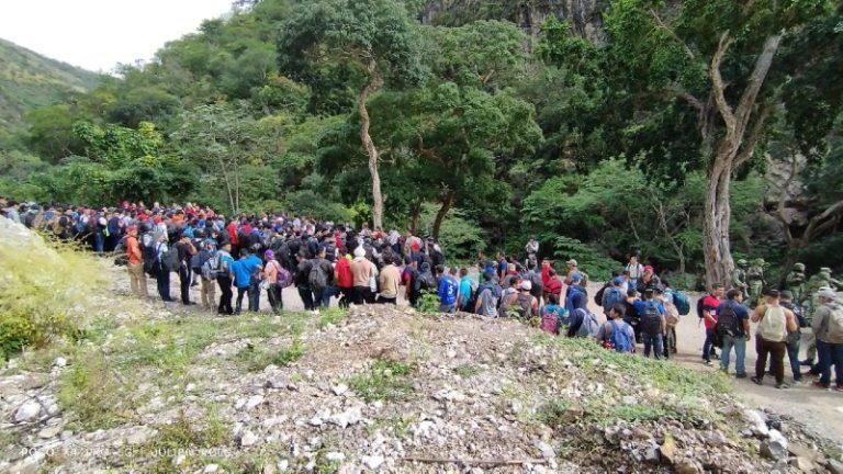 migrantes hondureños abandonados México