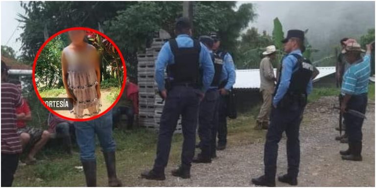 niña muerta en Santa Bárbara