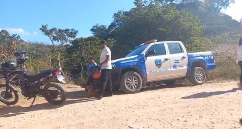 Cadáver de hombre en Lempira
