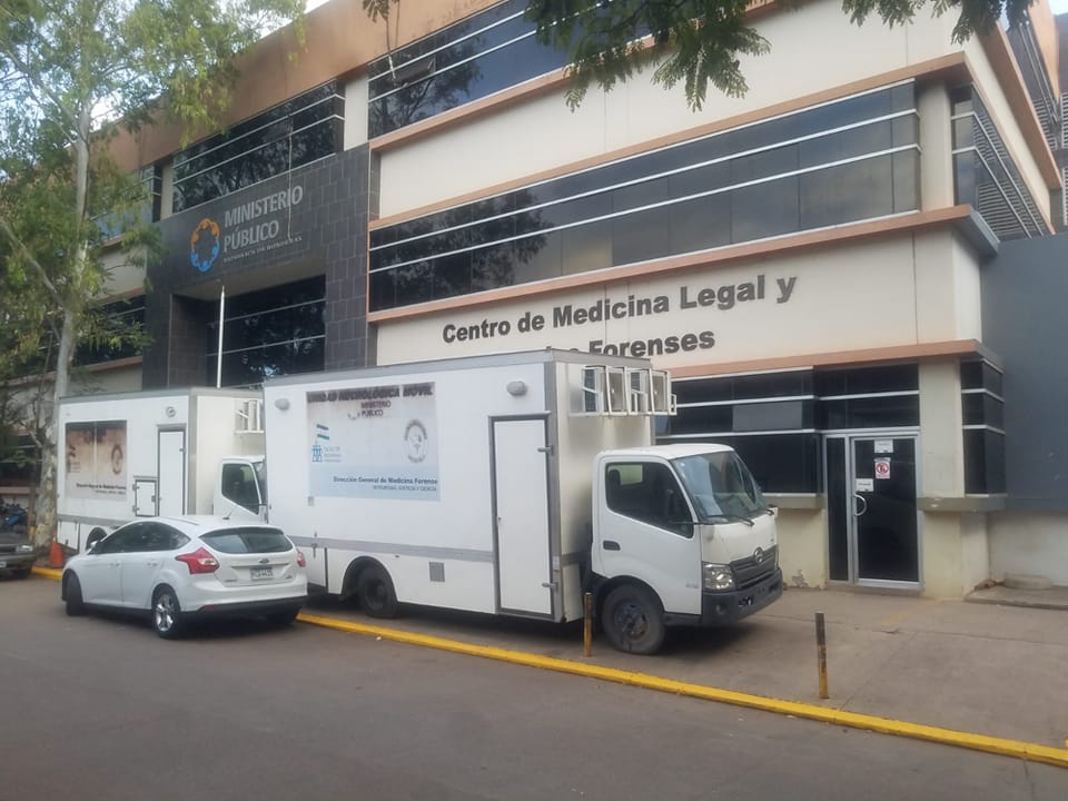 sepultan cuerpos en Tegucigalpa