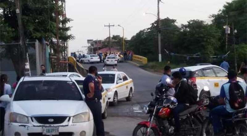 Cobro de extorsión taxistas de El Progreso