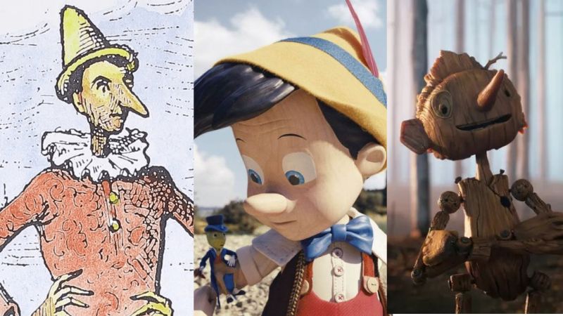 la oscura historia de Pinocho