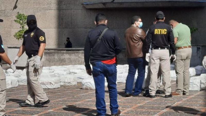 Cocaína incautada en Gracias a Dios