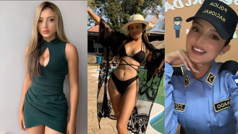 La expolicía deslumbró con sus sensuales fotos en bikini.