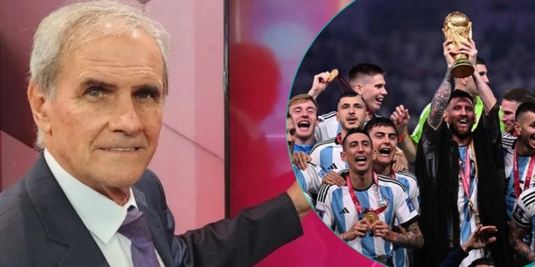 Mario Zanabria celebró como un hincha más durante la transmisión