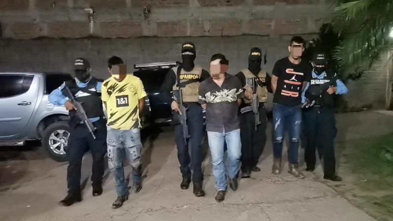 Desarticulan banda criminal Intibucá