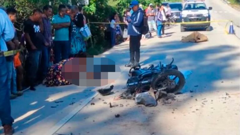 brutal accidente en Morocelí El Paraíso
