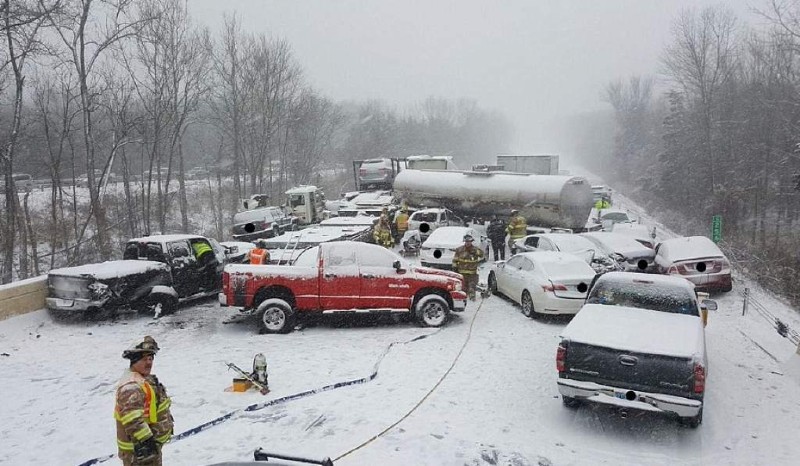 tormenta invernal en Estados Unidos