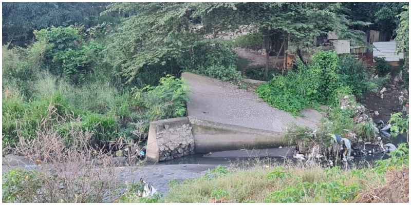 falta de puente