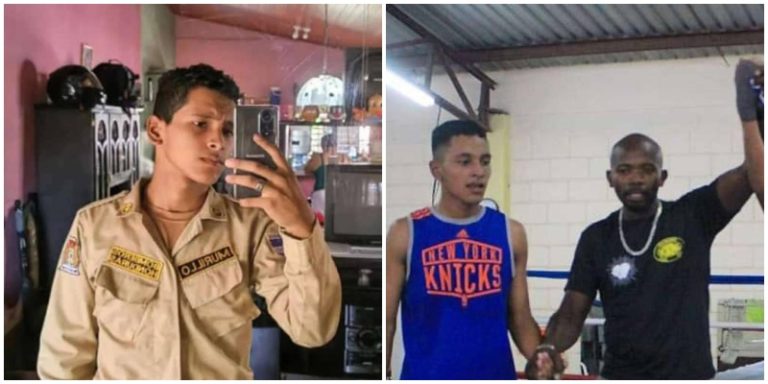 muerto de joven bombero