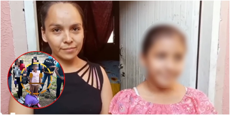 niña que se escapó de su casa