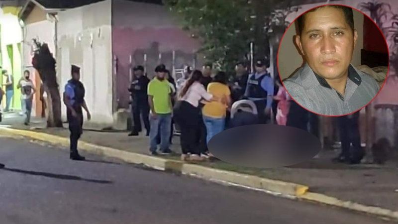 acribillan agente Policía Nacional El Progreso